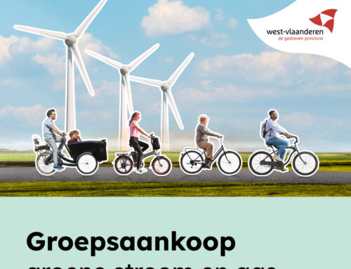 16de groepsaankoop groene stroom en gas van de Provincie West-Vlaanderen
